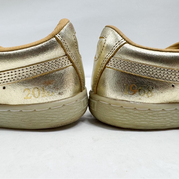 PUMA SUEDE 50TH GOLD ANNIVERSARY UNISEX SIZE 6.5C Big Kids - Picture 7 of 13